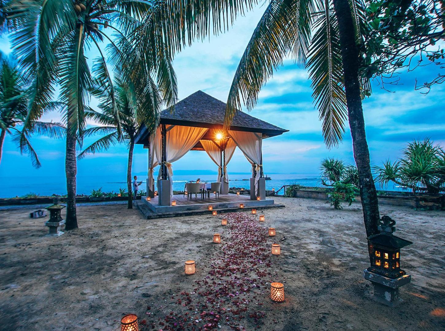Candi Beach Resort & Spa Candidasa Exterior foto